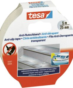 Traka lepljiva antiklizna 25mm/ 5m 55587 prozirna, Tesa