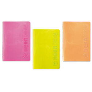 Sveska A4 Sitan Karo LUX PVC Korice, NEON DREAM Collection