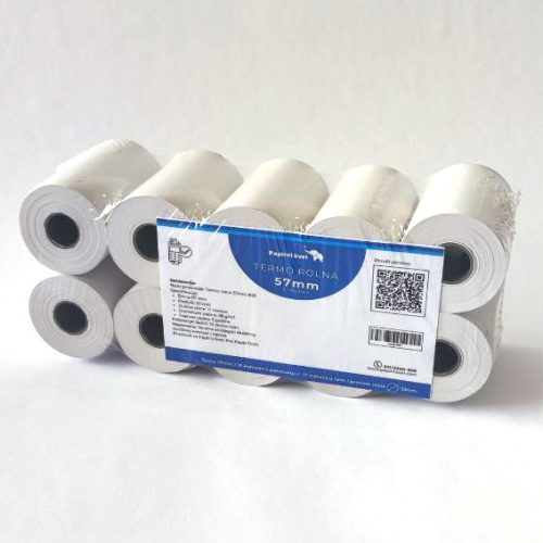 Termo rolne 57mm Φ33 1/10, 17metara, Papirni Svet