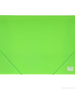 Fascikla A4 NEON ZELENA pvc sa lastišem na uglovima 405371, TTO