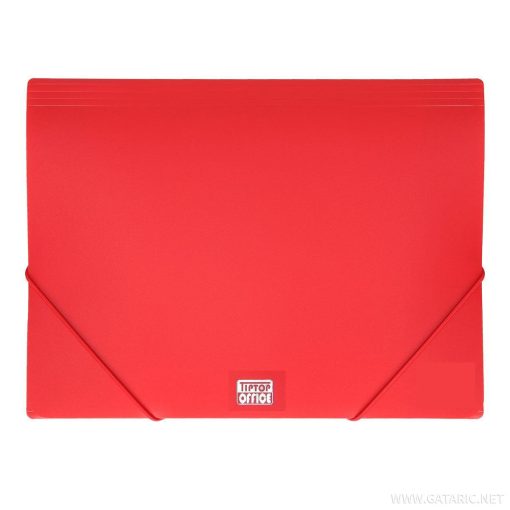 Fascikla A4 CRVENA pvc sa lastišem na uglovima 404689, TTO