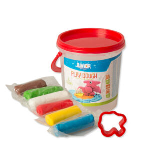 PLAY DOUGH plastelin masa za oblikovanje Kantica Mix 6 boja, 90gr, Junior