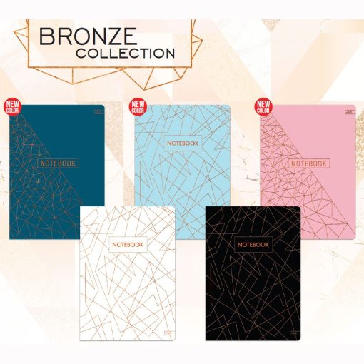 Sveska B5 karo 96L Bronze Collection Lastva - Image 2
