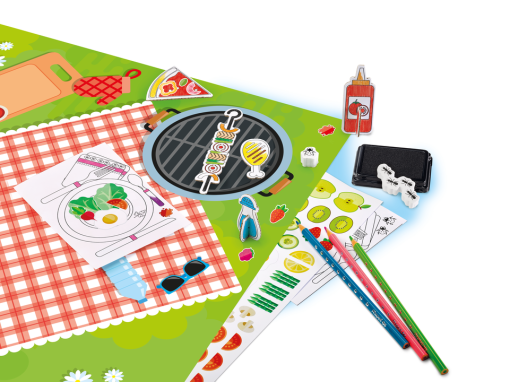 Creativ Color Play -Design my barbecue- piknik set 4+, Maped - Image 7