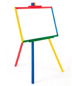 Tabla sa postoljem BELO-ZELENA 59x37cm