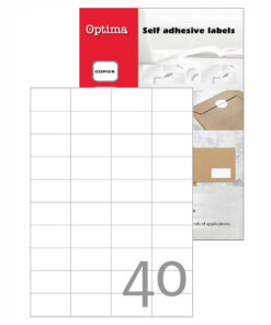 Etikete 48,5x25,4mm 100L Optima
