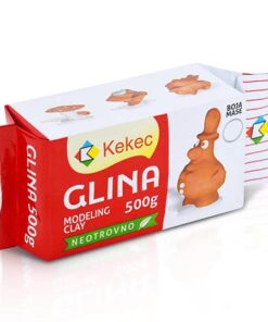 Glina BELA 500gr Kekec