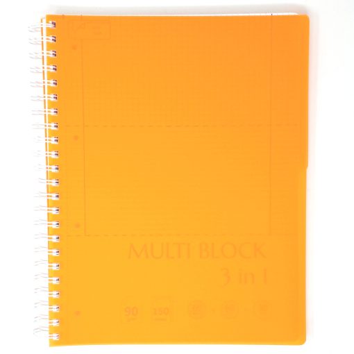 Sveska A4 PVC spirala 150L 3u1 Multiblok - Image 5