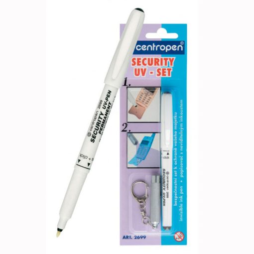 Marker nevidljivi Security UV set 2699 Centropen