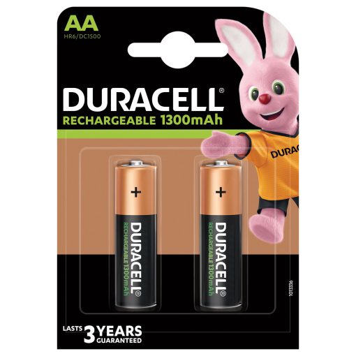 Punjive baterije AA 1300mAh 1/2 DURACELL