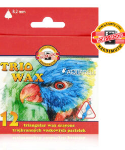Voštane boje TRIO WAX Aquarell 1/12 Koh-I-Noor
