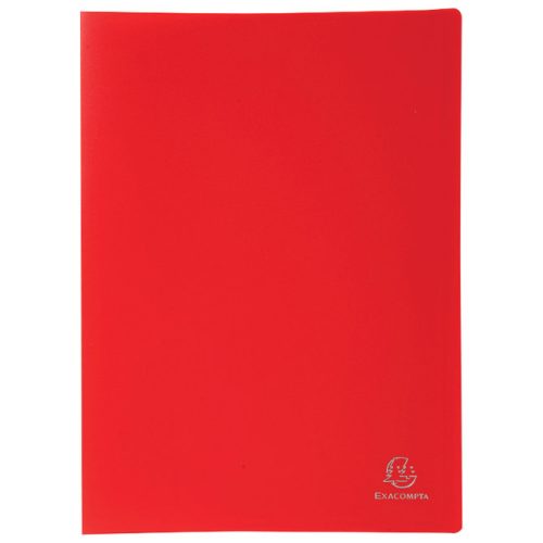 Fascikla katalog PVC A4 sa 10 U-folija CRVENA Exacompta