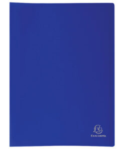 Fascikla katalog PVC A4 sa 20 U-folija PLAVA Exacompta