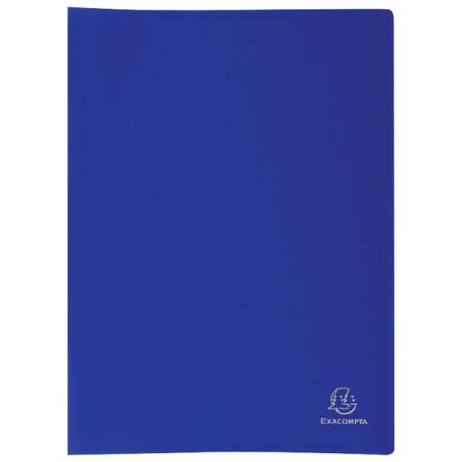 Fascikla katalog PVC A4 sa 20 U-folija PLAVA Exacompta