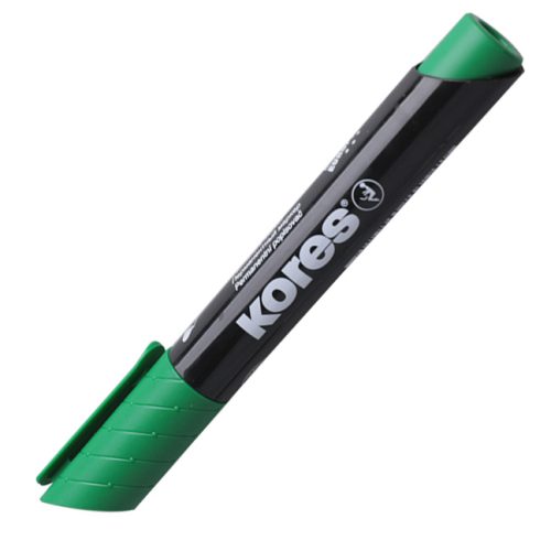 Permanentni marker ZELENI okrugli vrh XP1 Kores