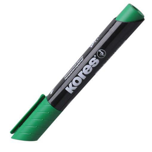 Permanentni marker ZELENI okrugli vrh XP1 Kores