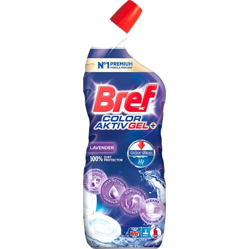 WC sanitar POWER AKTIV Gel 700ml Bref Lavanda