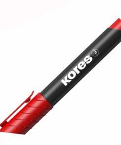 Permanentni marker CRVENI okrugli vrh XP1 Kores