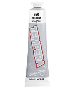 Tempera 42ml SREBRNA-SILVER, Aero