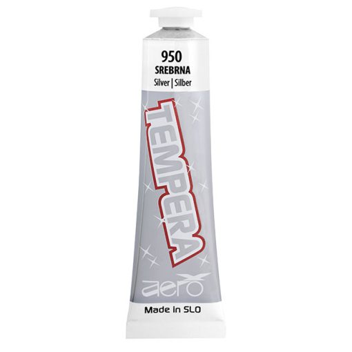 Tempera 42ml SREBRNA-SILVER, Aero
