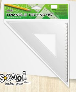 Trougao 45° 20cm Techno PVC S-COOL