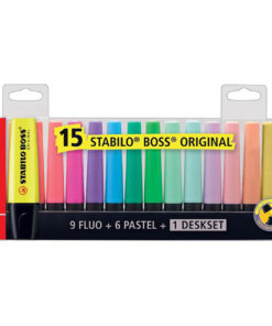Stabilo Boss Signir 1/15 stoni set tekst markera