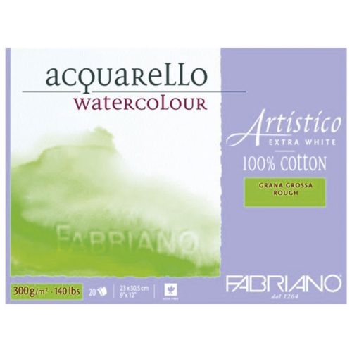 Slikarski Blok Watercolour Artistico Extra 30,5x45,5cm 20L 300g Fabriano