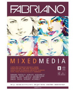 Slikarski Blok Mixed Media 29,7x42cm 40L 250g Fabriano