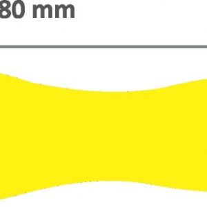 Simboli za podno obeležavanje "stopalo" 1/10 žuta Tarifold