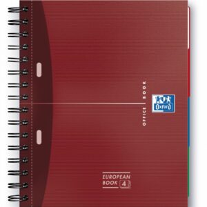 Sveska Oxford Office Essentials Europeanbook A4+ kvadratići, 4 Subject