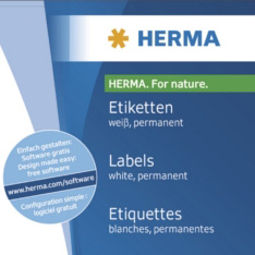 Etikete 105x42 A4/14 1/25 removable Herma