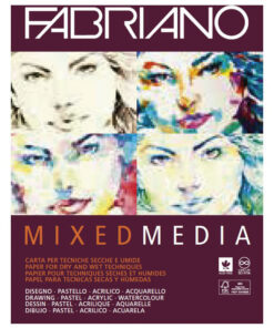 Blok Mixed Media 21X29,7cm 40L 250g Fabriano