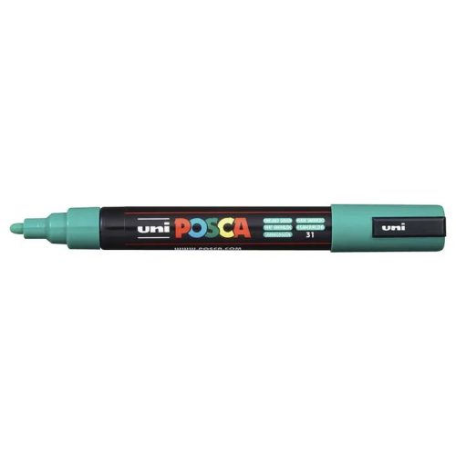Marker na vodenoj bazi POSCA SMARAGDNA ZELENA Uni