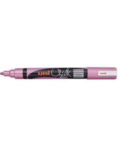 Marker 1.8-2.5mm -METALIK ROZE TEČNA KREDA- Metalic pink UNI CHALK