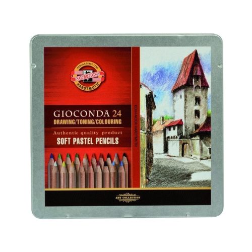 Suvi pastel meki u olovci 1/24 GIOCONDA, Koh-I-Noor 8828