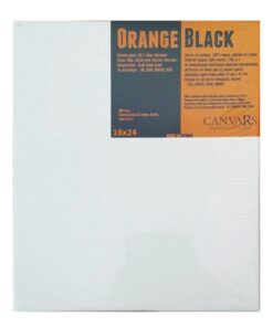 Slikarsko platno OrangeBlack 18x24cm, Canvars-507959