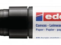 Akrilni marker E-5000 broad 5-10mm kosi vrh crna Edding