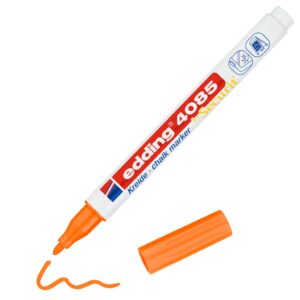 Marker za staklo CHALK MARKER E-4085 1-2mm neon narandžasta Edding