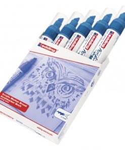Akrilni marker E-5000 broad 5-10mm kosi vrh plava Edding