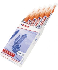 Akrilni marker E-5100 medium 2-3mm obli vrh neon narandžasta Edding