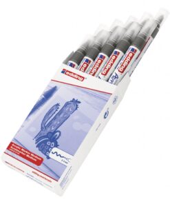 Akrilni marker E-5100 medium 2-3mm obli vrh antracit Edding