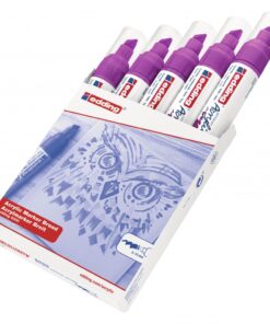 Akrilni marker E-5000 broad 5-10mm kosi vrh borovnica Edding