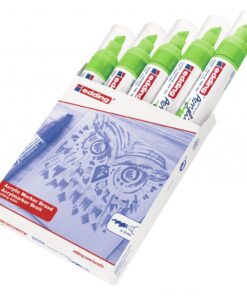 Akrilni marker E-5000 broad 5-10mm kosi vrh limun zelena Edding