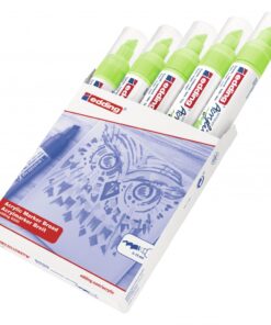 Akrilni marker E-5000 broad 5-10mm kosi vrh pastelno zelena Edding