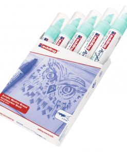 Akrilni marker E-5000 broad 5-10mm kosi vrh svetlo plava Edding