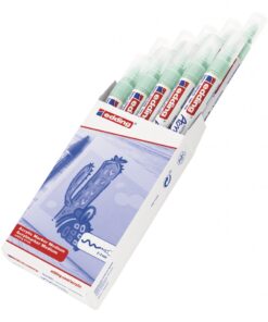 Akrilni marker E-5100 medium 2-3mm obli vrh mramorno zelena Edding