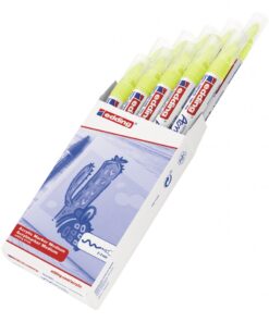 Akrilni marker E-5100 medium 2-3mm obli vrh neon žuta Edding