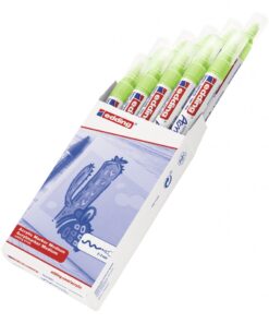 Akrilni marker E-5100 medium 2-3mm obli vrh pastelno zelena Edding