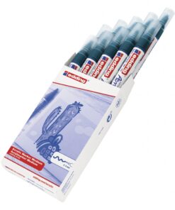 Akrilni marker E-5100 medium 2-3mm obli vrh tamno plava Edding