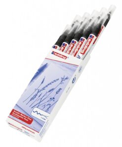 Akrilni marker E-5300 fine 1-2mm obli vrh crna Edding